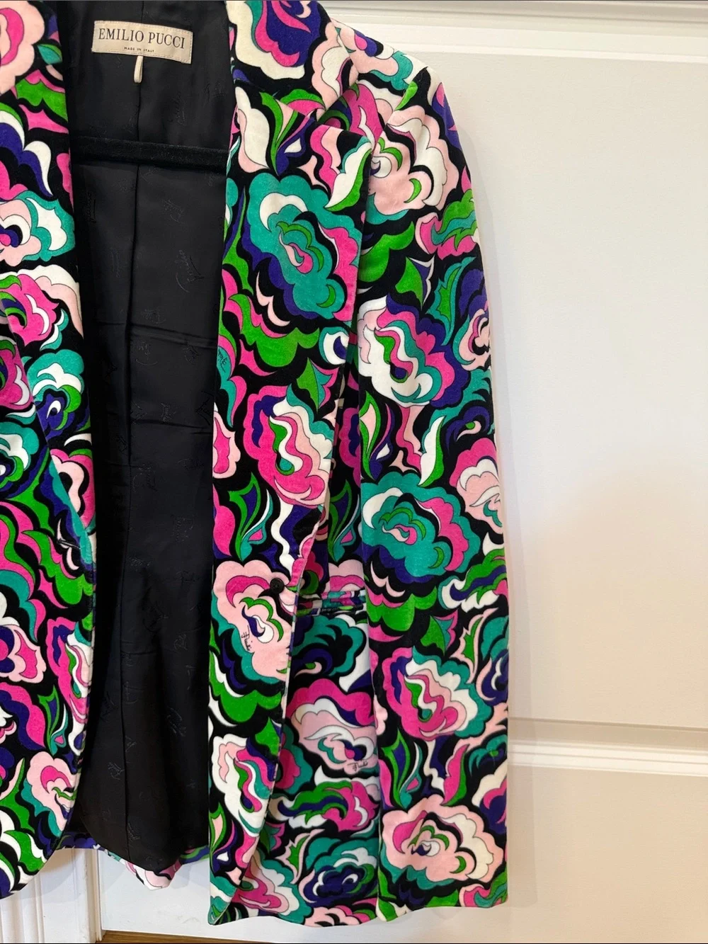 Emilio Pucci Pink Green Blue Blazer